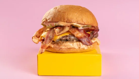 Bacon cheese burger