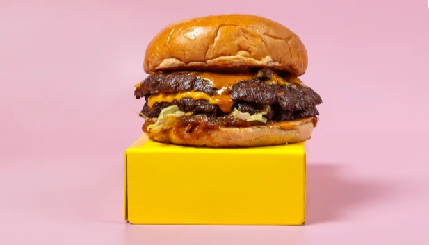 Big Nick`s double burger