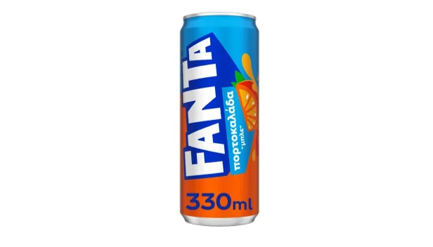 Fanta πορτοκαλάδα μπλε 330ml
